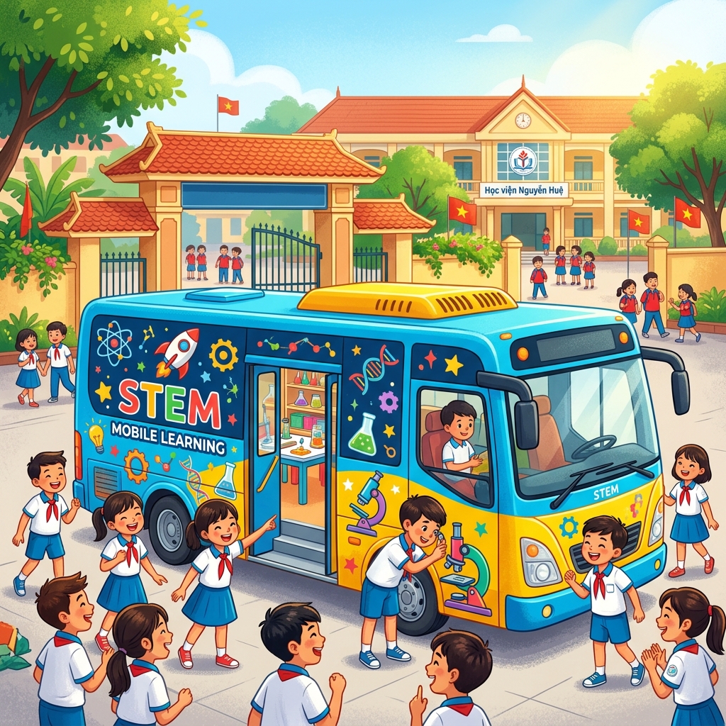 Einstein Bus - Xe giáo dục STEM lưu động